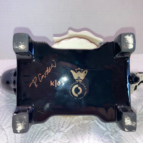 Teapot Paul Cardew Design Washing Mangle (Wringer) with Sugar Box 4 pieces - Picture 11 of 11